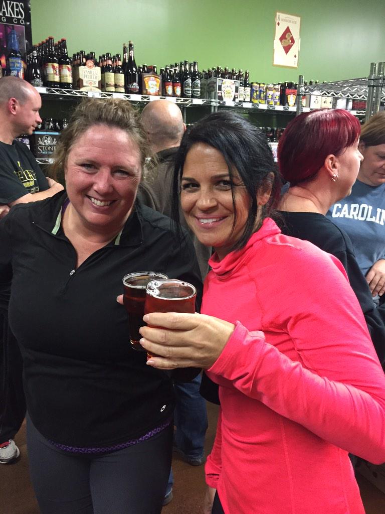 thisrunlife262's tweet photo. Wait...where is @RunwMe ...the tab is all there and it's getting up there! #swipeyourcard @RiverRunClub http://t.co/Q2KNNnroSf