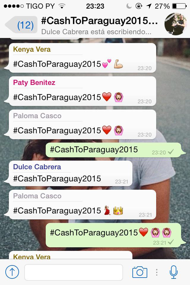 HemmoVicky's tweet image. 🙆🙆🙆🙆❤️ @camerondallas @Nashgrier #CashToParaguay2015