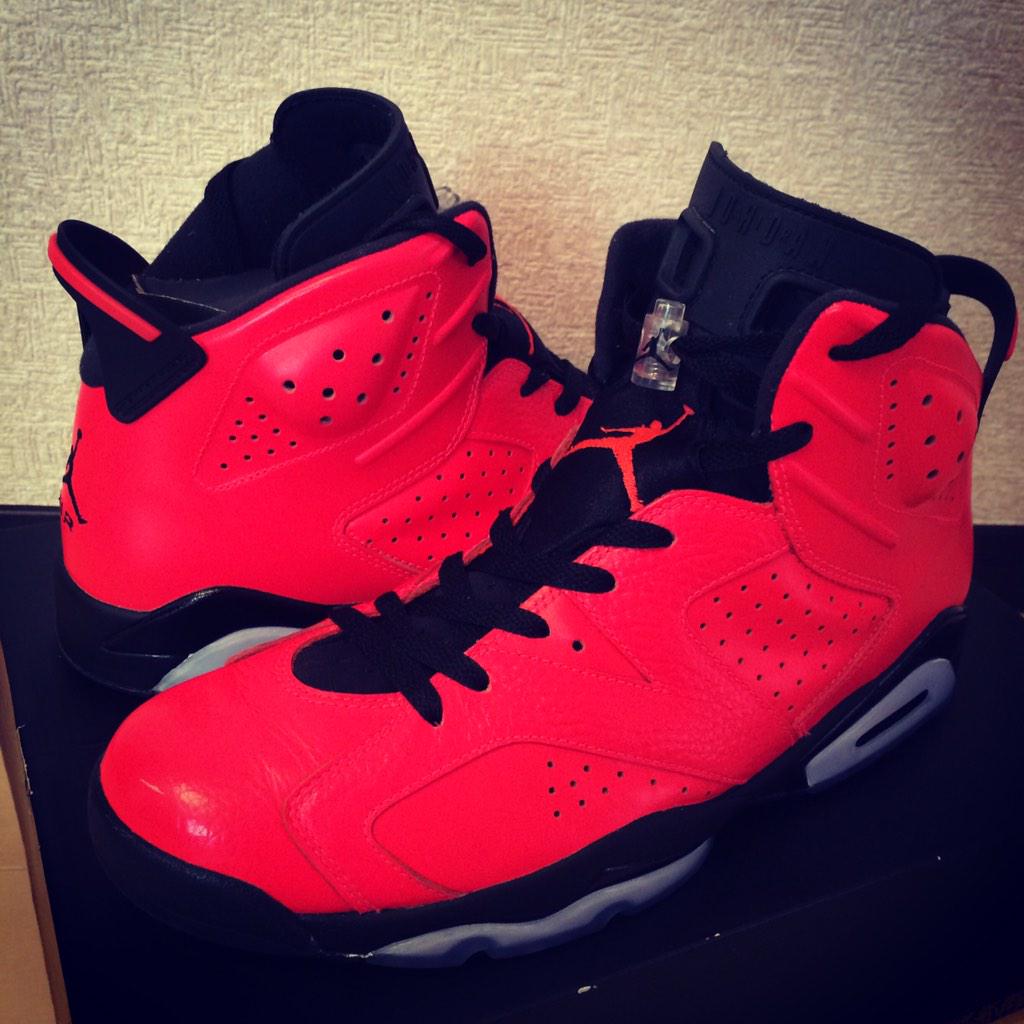 GKatagiri's tweet photo. いらっしゃいませ

#nike #jordan6 #infrared23 #todayskicks #kickssnap #sneaker #スニーカー #関東スニーカー連合 http://t.co/eRxAlcNVpm