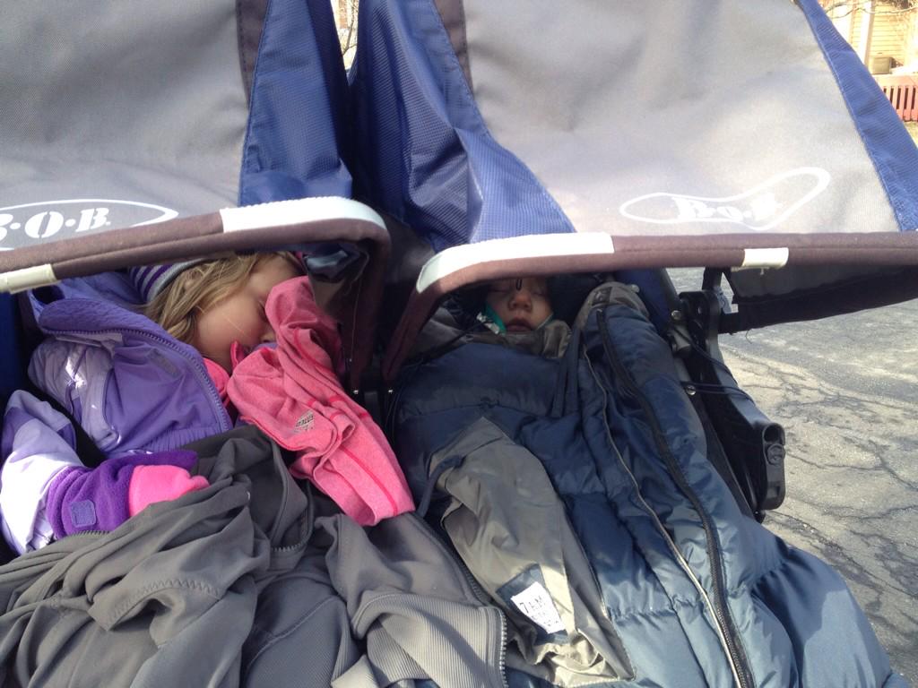 cranmoms's tweet image. #trainingpartners 
love that my #bobstroller makes my day #EvenBetter