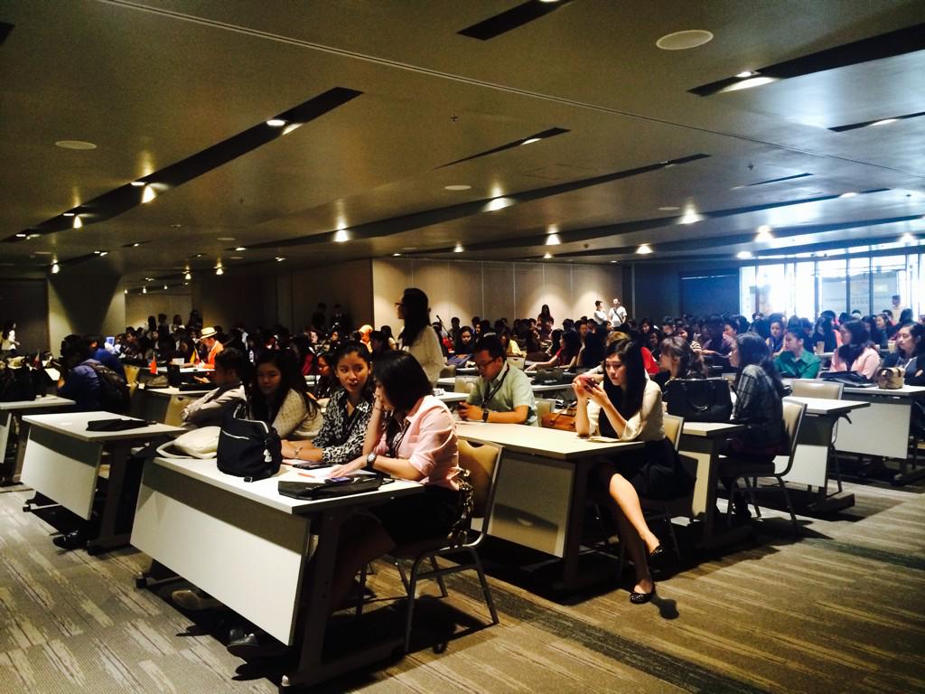 TheAYS2017's tweet image. Representatives from Thailand and the Philippines now reporting #Topic1 #AYS2015