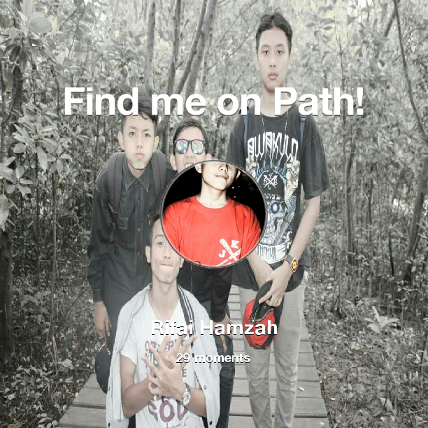 Rifai_Hz's tweet photo. I've shared 29 memories with my friends on #Path - see them now at http://t.co/7lm2INuCOT! #thepersonalnetwork http://t.co/poNJJ803rp