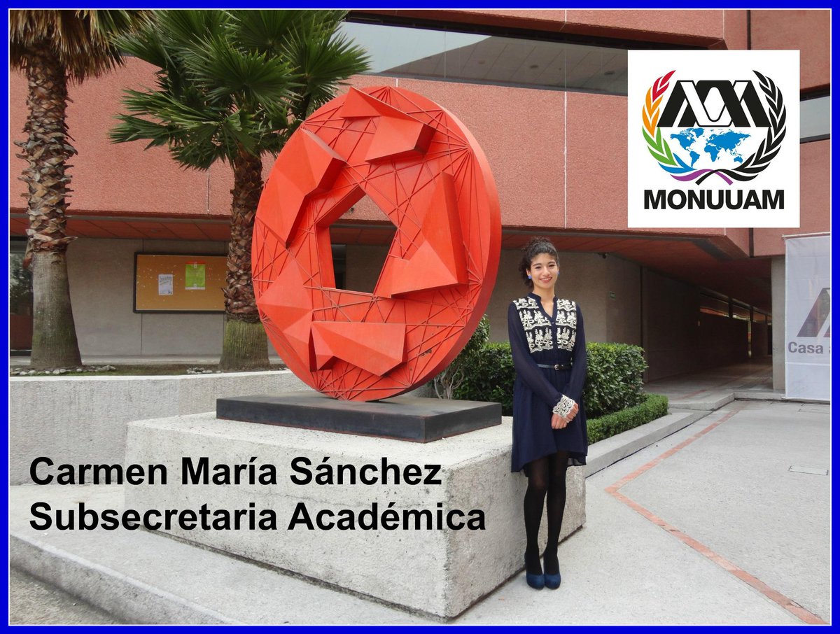 Monuuam's tweet photo. Carmen María Sánchez Montiel - Subsecretaria Académica MONUUAM 2015 http://t.co/64BPvWFUew