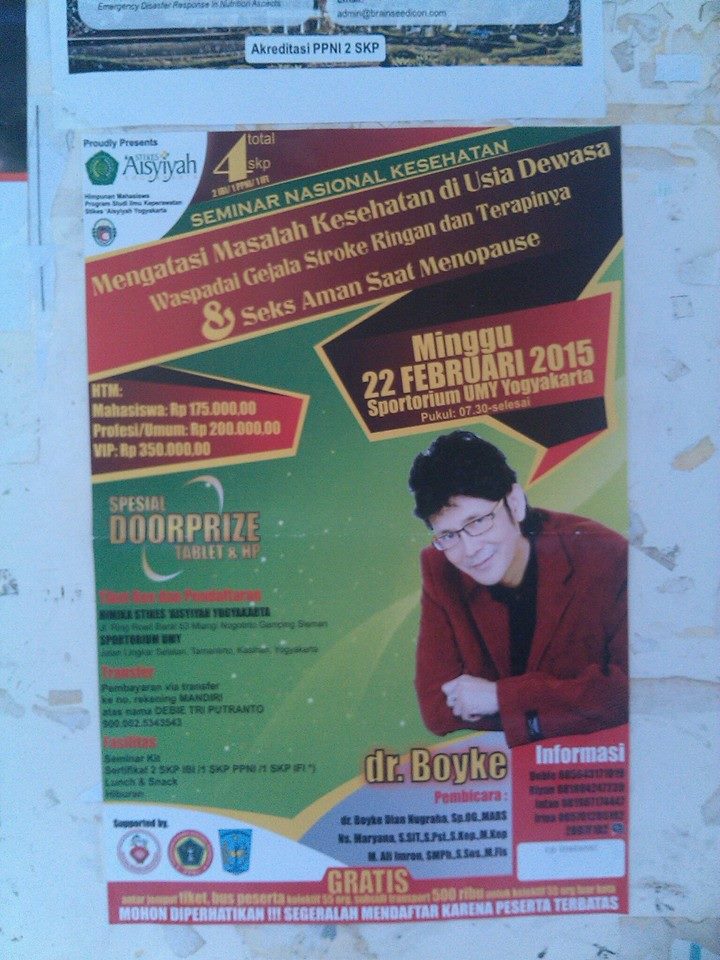 ayo teman2 ikuti seminar NASIONAL KESEHATAN  
baca selengkapnya di poster oke!!