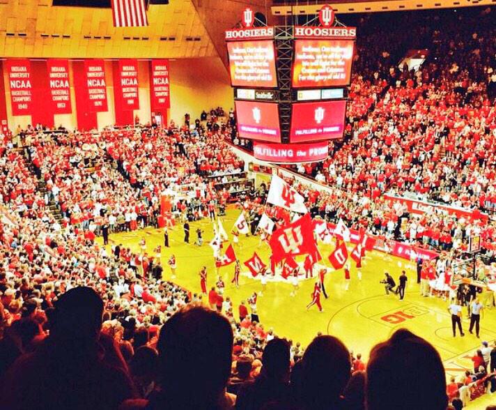 StadiumHeaven's tweet photo. Assembly Hall - Bloomington, Indiana http://t.co/pQD8SVNMOG
