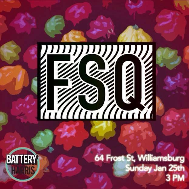 fsqofficial's tweet photo. Sun Jan 25 #FSQOfficial at @BatteryHarris 3PM @chuckdafonk #Brooklyn #NYC #nudisco https://t.co/bCAmVHTl2n http://t.co/Vzd6NJP7qV