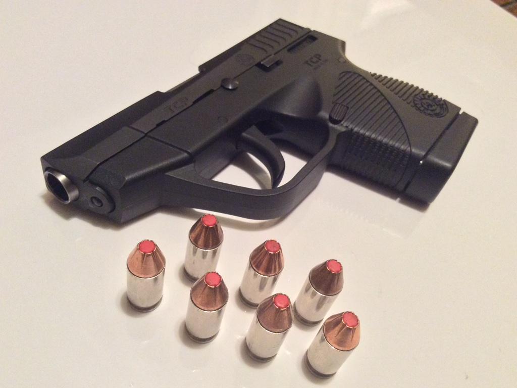 ChancePlett's tweet photo. Cleaned, reassembled and ready for duty. #TaurusTCP http://t.co/Upa8Fg6ueu