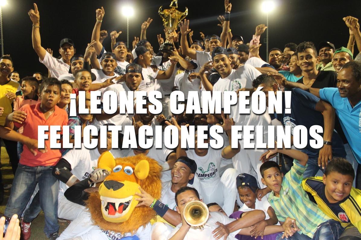 elmeridiano_co's tweet photo. ¡Histórico, Leones campeón! Siguen los triunfos para el deporte monteriano y cordobés http://t.co/aCjDaixOHr http://t.co/vHVAOrZL10