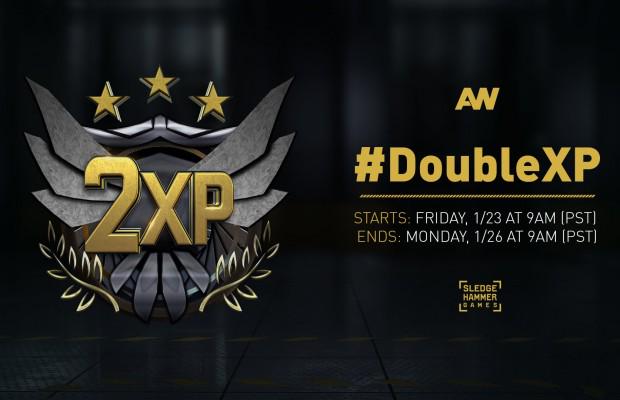 R2k_Fatality's tweet photo. Double XP this Weekend for Advanced Warfare! @Ready2killClan http://t.co/VRocdi48in