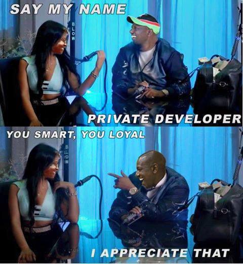 evansnganga26's tweet image. #PrivateDeveloper say my name