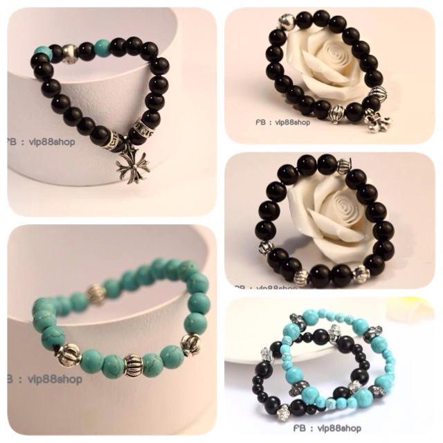 Vip88shop's tweet photo. @TAO_HUN 
Pls RT_[เปิดจอง] 
กำไลลูกปัด Chrome Hearts 
เส้นละ 150฿
[ของถึง 5/2/57]
LINE : vip88shop
http://t.co/RZgs0N2lia