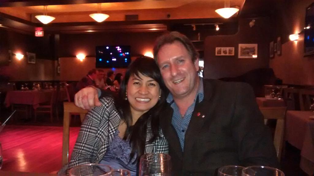 VoteRobBottos's tweet photo. #mydineoutstory  with Trish at Federico's Supper Club http://t.co/UiGqAJRVOf