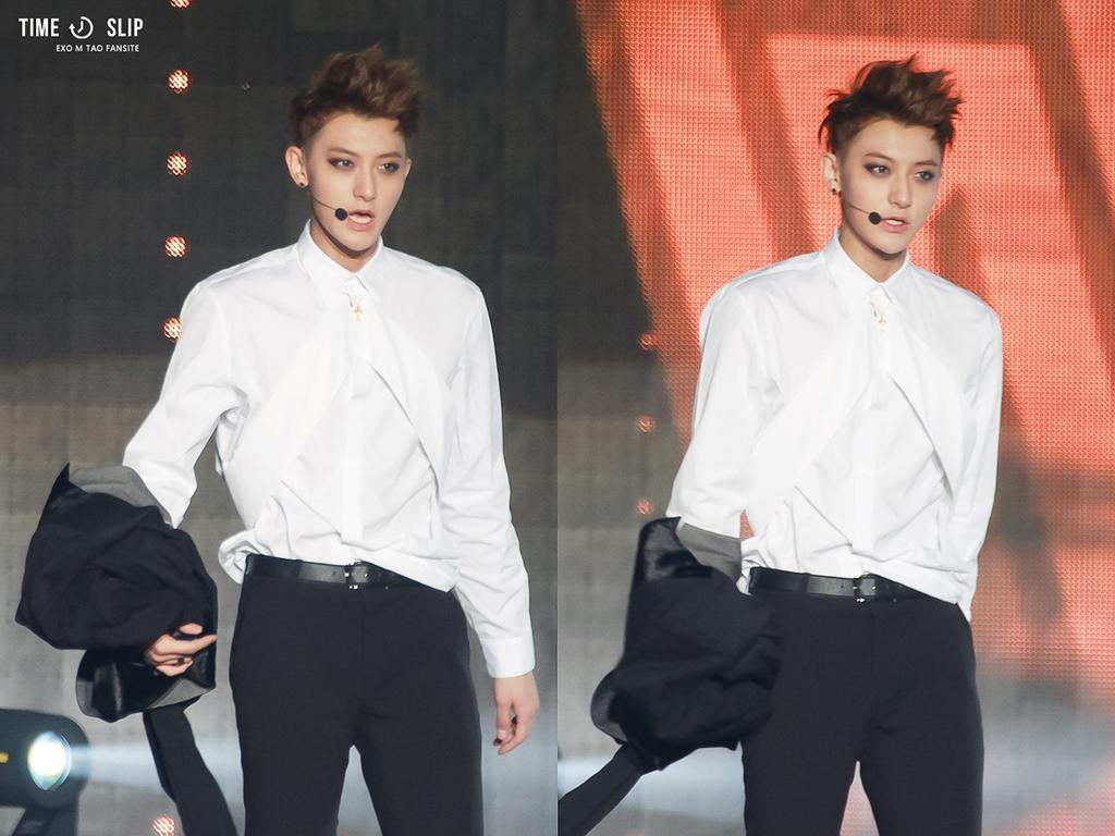 TimeSlip_0502's tweet photo. [HQ]150122 서가대 #타오 #TAO
삐져나온 셔츠마저 내 심장 저격🙊
http://t.co/ZN4VHtPDrq http://t.co/B9wuINQVhG