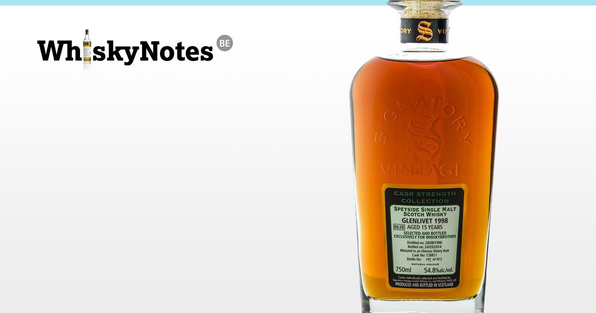 WhiskyNotes's tweet photo. #whisky review: http://t.co/0NqoltvNKn Glenlivet 15yo 1998 bottled by Signatory Vintage for @WhiskyBroShop in SA http://t.co/HADkBhHvNY