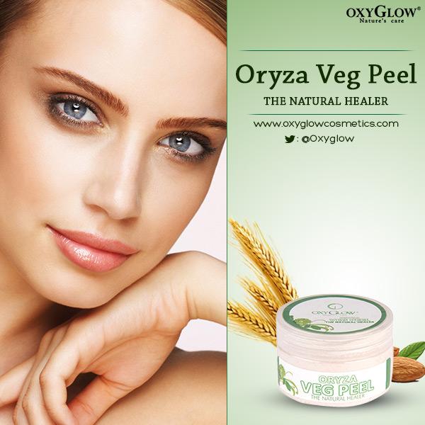 Oxyglow's tweet photo. Click here http://t.co/otCjMa6lks to order OxyGlow Oryza Veg Peel online. 
#OryzaVegPeel #OxyglowVegPeel #SkinCare http://t.co/IskBPD1QwA
