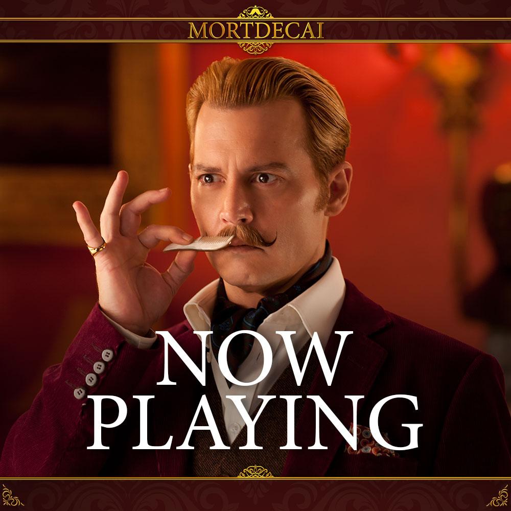 PartTimeRogue's tweet photo. Hello, world. My name is Charlie #Mortdecai. Join me on my adventures at a theater near you:  http://t.co/0nWvIZ1F0t http://t.co/rbX6Qk9bvm