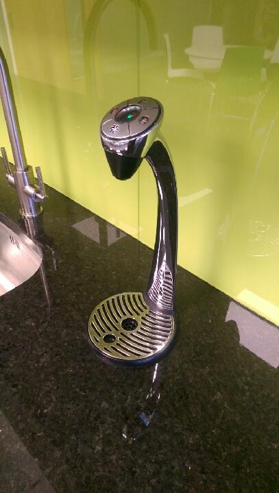 ICTProSupport's tweet image. This is definitely the fanciest water tap you will see today!