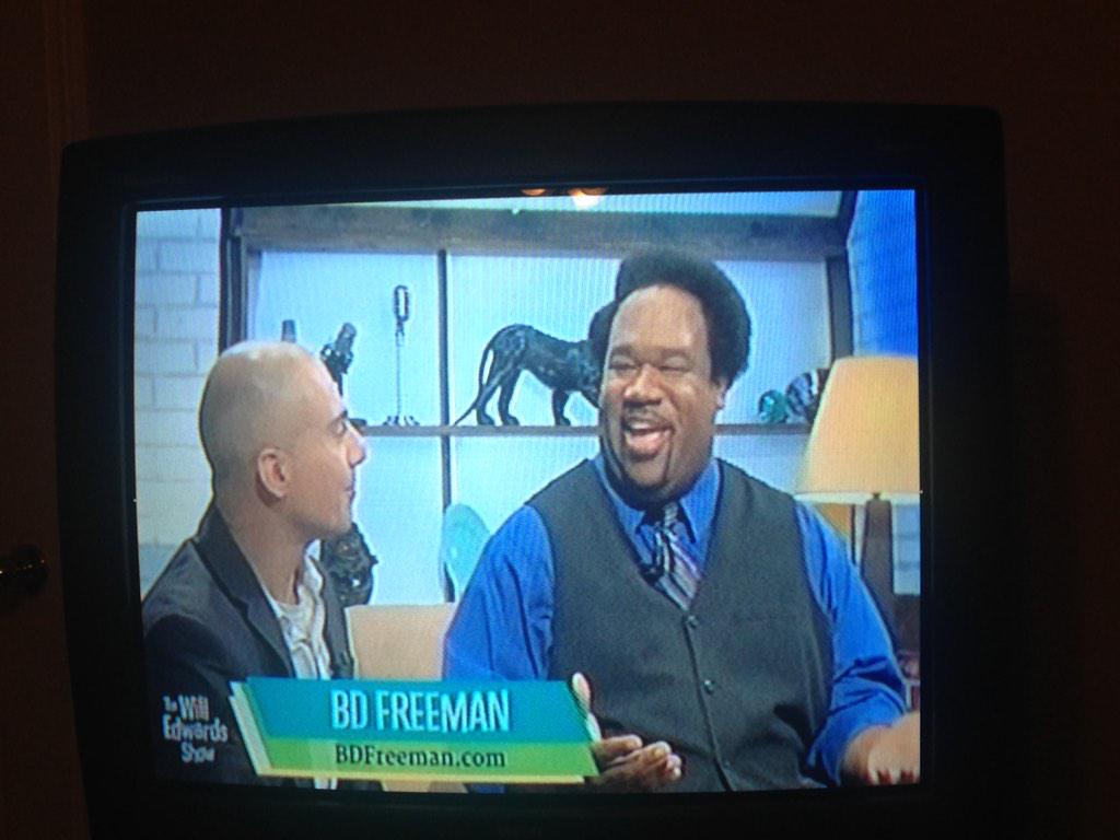 MikeDoria's tweet photo. Awesome catching up with @bdfreeman on @willtheshow http://t.co/z5iSeZzXtk