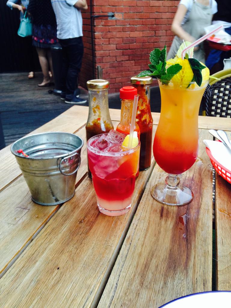 CarolineRuddick's tweet photo. From @TwoRowBar to @lebontonmelb - a great start to the long weekend http://t.co/VV1fdVVx76