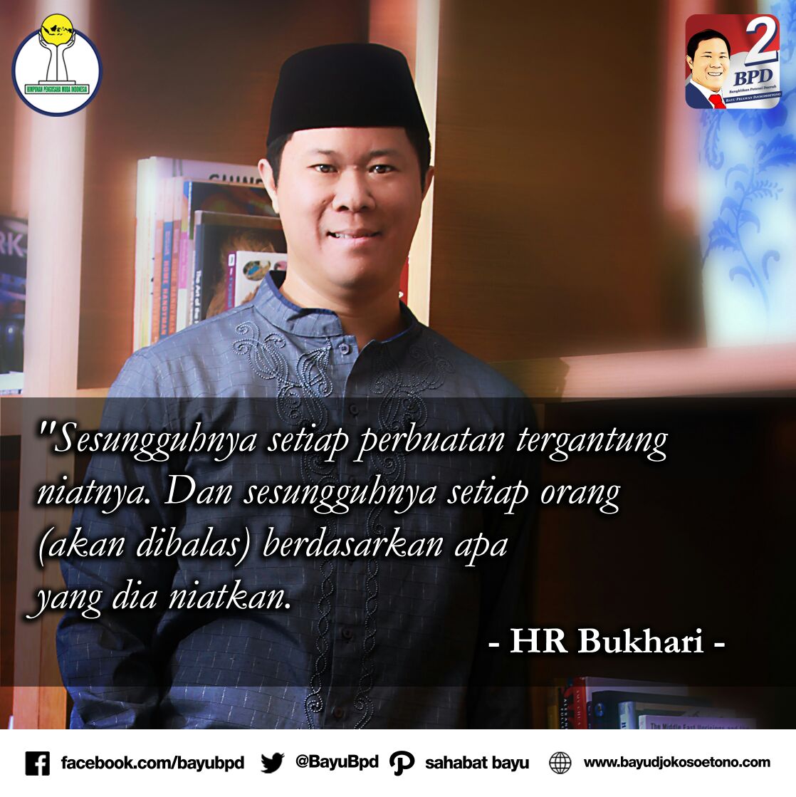 Kutipan Hari ini
<a href="/tedjodiningrat/">kangjeng pangeran</a> <a href="/aferaldi/">Aldi75</a> <a href="/benyaminprayogo/">Benyamin Prayogo</a> <a href="/ibenrifa/">Iben Rifa</a> 
#SalamDamaiSelalu
#savehipmi