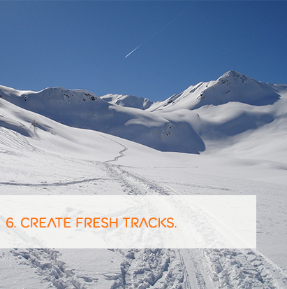 easyJet's tweet photo. 10 reasons why you should ski
No.6. Every day is an opportunity to make your mark! http://t.co/nKxh16Oj69