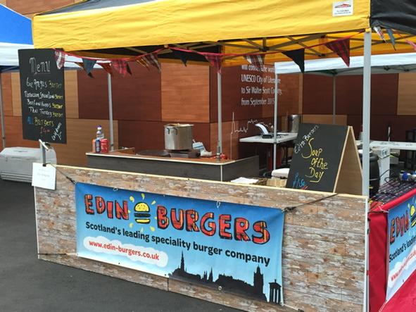 edinfood's tweet image. All set up and ready to go @WaverleyMarket #platform2. 11-7 with our usual great Burger selection, hot pies and soup