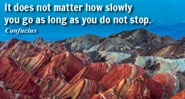 marshawright's tweet image. It doesn't matter how slow you go as long as you don't stop ˜#Truth #NewBeginnings #entrepreneur #business #success