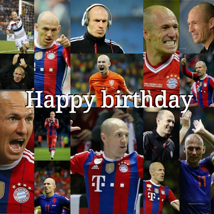 Happy 31th birthday Mr.Wembly Arjen 