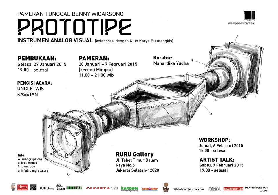 PROTOTIPE / Pameran Tunggal Benny Wicaksono [kolaborasi dengan Klub Karya Bulutangkis] / Kurator: <a href="/mahardikayudha/">Sandi Yudha Mahardika</a>