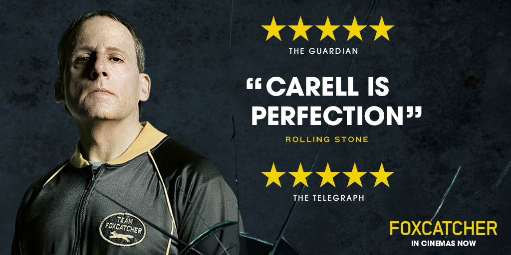 Ambition. Power. Control. #FOXCATCHER