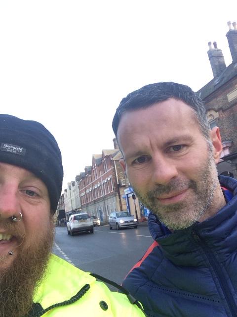 biggronbutcher's tweet photo. @RT @ryangiggs Met giggs today top bloke got star struck and forgot to get him to wish my son jake happy birthday http://t.co/QrdmynmPUE