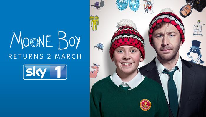 skytv's tweet photo. @SarahMillican75 did you hear the news? #MooneBoy returns March 2nd...! http://t.co/S6ND8uUYph