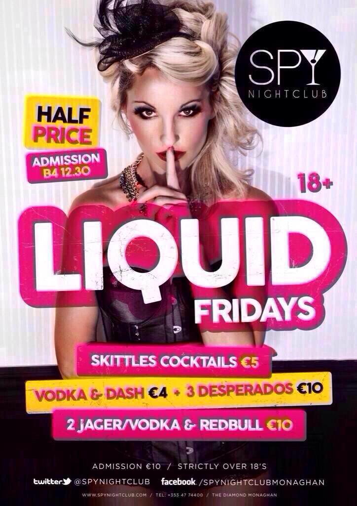 SpyNightclub's tweet photo. RT to win free entry for 4 tonight with 4 free cocktails !! @AaronPavis bringing the party !! http://t.co/haplPZdBBN