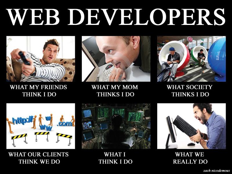 pluralsight's tweet photo. Perception vs reality, #amirite? #FridayFunny http://t.co/f8utERiuma