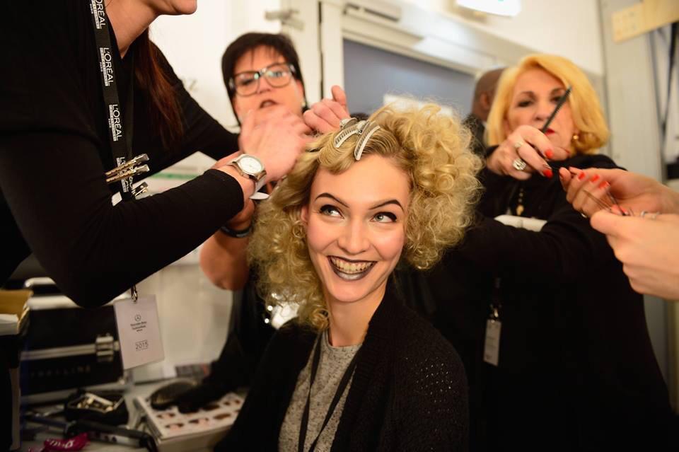 MBFWB's tweet photo. #Backstage moments from #MBFWB #AW15 collections http://t.co/otn0Yp7fGf