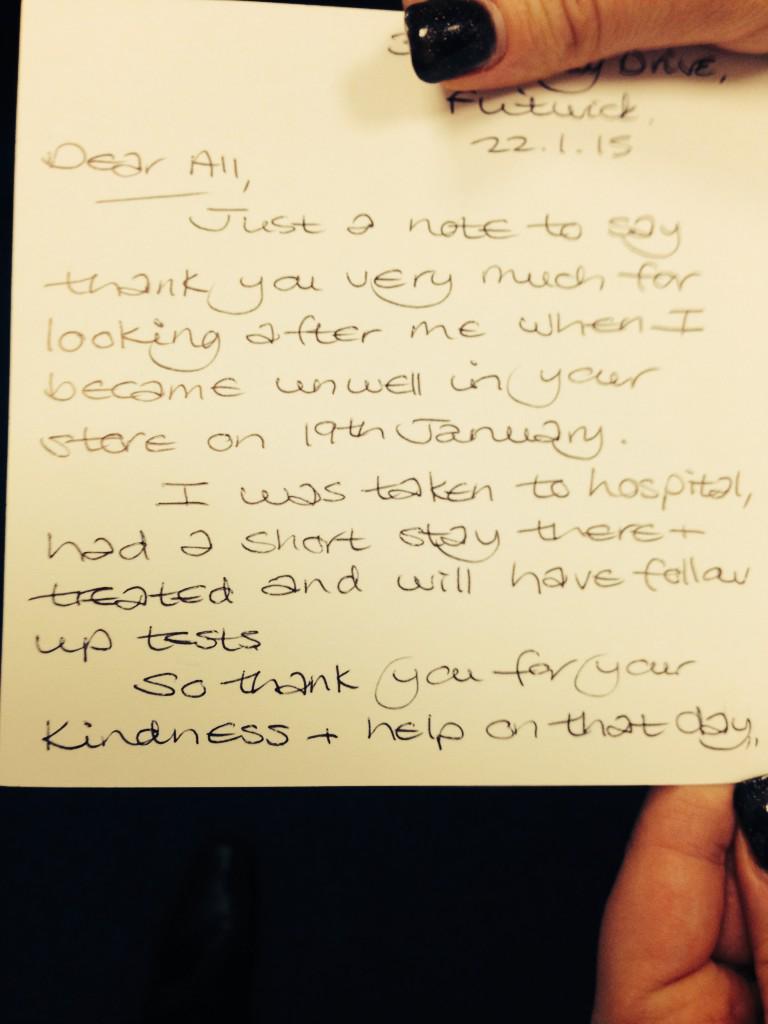 A really nice customer comment again  for excellent service Well Done <a href="/tescoflitwick/">Tesco Flitwick 2547</a> <a href="/markwinter1/">Mark Winter</a> <a href="/PBrewer31/">Paul Brewer</a>