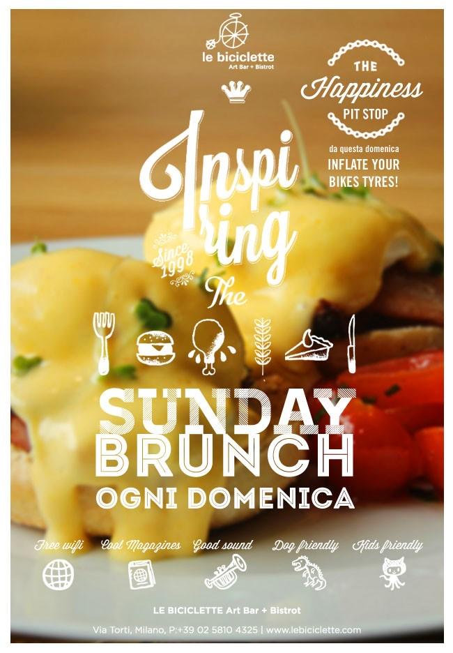 LeBiciclette's tweet photo. Domenica "HAPPY SUNDAY BRUNCH" dalle ore 12.00 @LeBiciclette @ugofava @SilviaAnfosso http://t.co/LocNb5oPj8