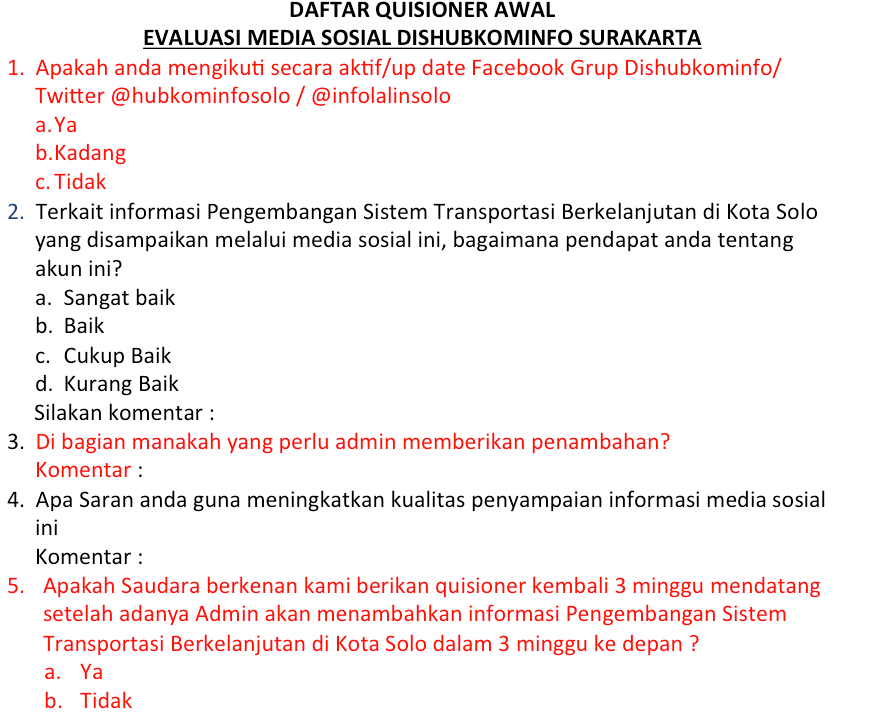 mhn bantuan pengisian quisioner&amp;share ke yg lain,trkmsh @DkkSurakarta <a href="/GreatSaleSolo/">Great Sale Solo</a> <a href="/solo_grandmall/">solo_grandmall</a> <a href="/ulassurakarta/">Pengaduan Surakarta</a>