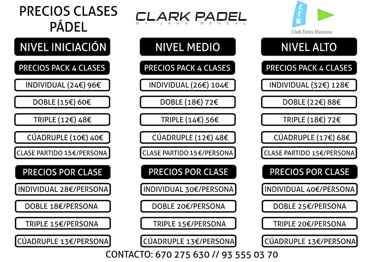 CLARK PADEL tweet media