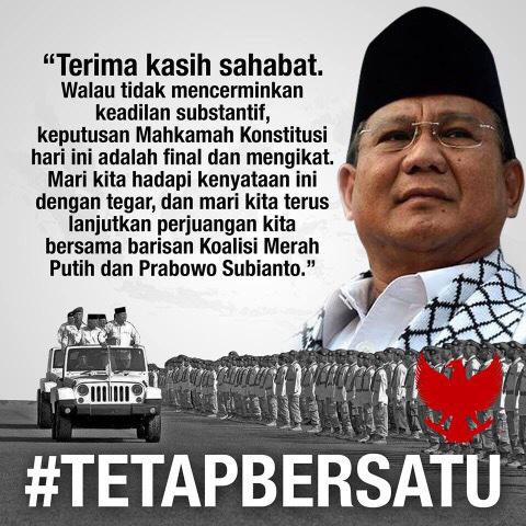 mahendradatta's tweet photo. Terbukti lagi kan sikap Fair dan Ksatrianya Prabowo http://t.co/UyVNtX2nXz