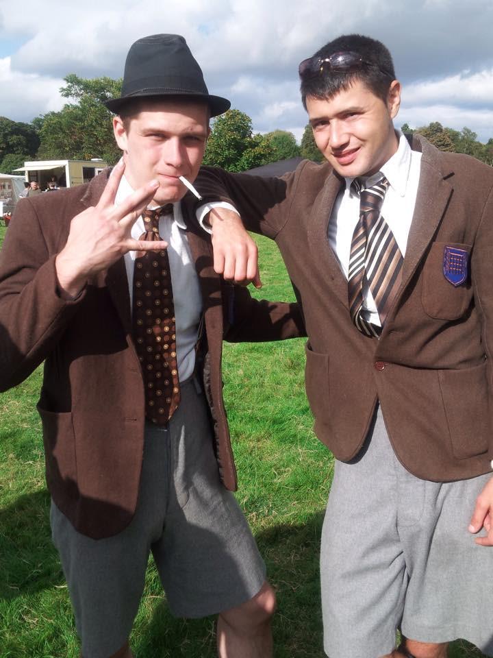 WilsonKyleBBB's tweet photo. Craib and me #Borstalboys #Bringbackborstal #EtalFlowerShow @ITV @WeAreSTV @STVNews  #ScottishLads http://t.co/AeBPV63j7e