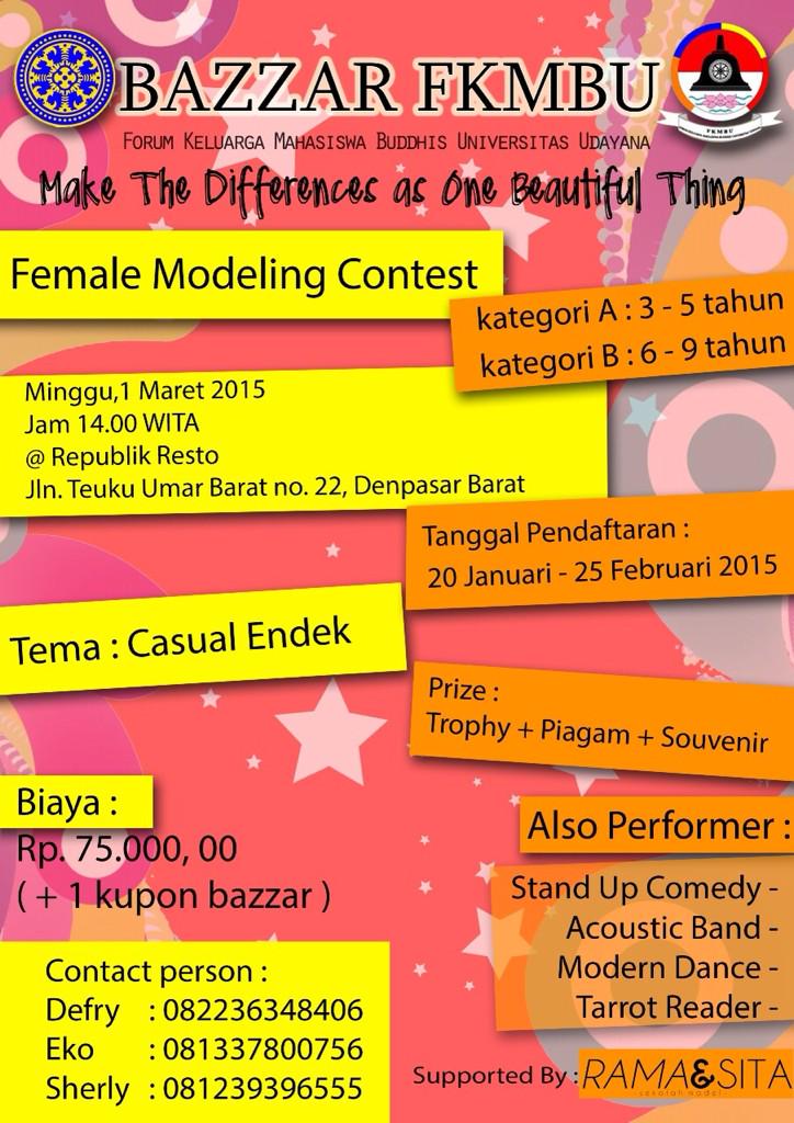 acara_bali's tweet photo. >> #Acara @FKMBU_UNUD Bazzar FKMBU "Casual Endek" 1 Mar 15 at Republik Resto Denpasar Bali http://t.co/VL5JA4rD1i
