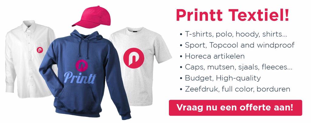 Printt_be's tweet photo. Voor al je promokledij! Van budget tem High Quality! Vraag je offerte nu aan: info@printt.be #textiel #promo http://t.co/nKKIHAoCVR