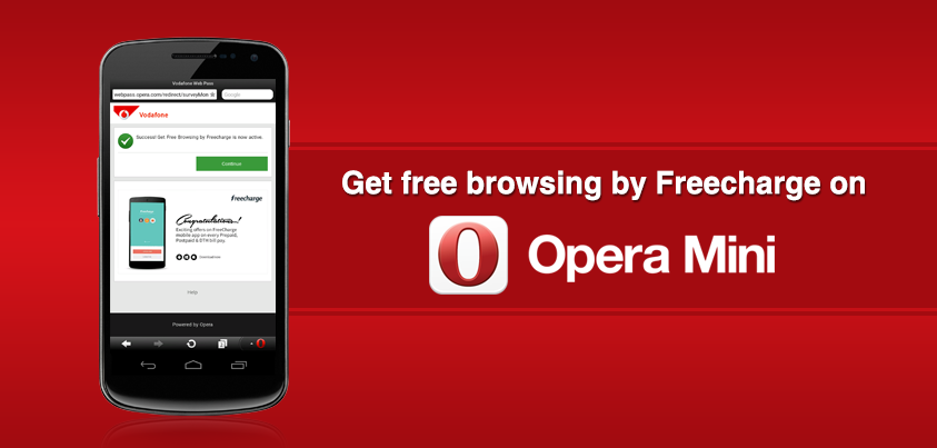 OperaIndia's tweet photo. #WeWantFree internet. Get it on Opera Mini, sponsored by @FreeCharge for @VodafoneIN users. http://t.co/nnXbJTaiYH http://t.co/rx57J2xQJ9