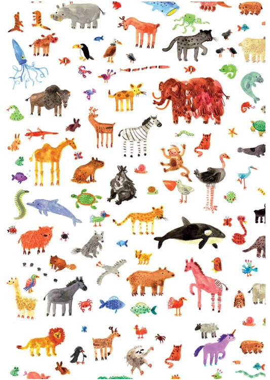 LornaScobie's tweet photo. COOL! You can now buy my millions of little animals as gift wrap! http://t.co/0CJu5Ge6e7 @ohh_deer http://t.co/UBrGI3DEh0