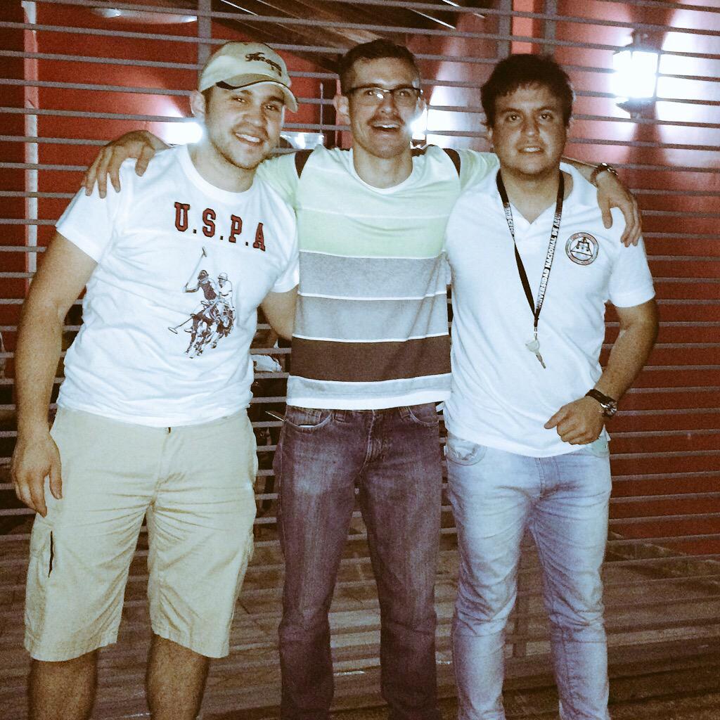 FUfrente's tweet photo. La unión hace la fuerza @cbernal33 (Vice TT), @PedroSegoviaPY (Pdte.) y @Dino_Fer (Vice TN) #PSPFU2015 http://t.co/oabRhclL0W