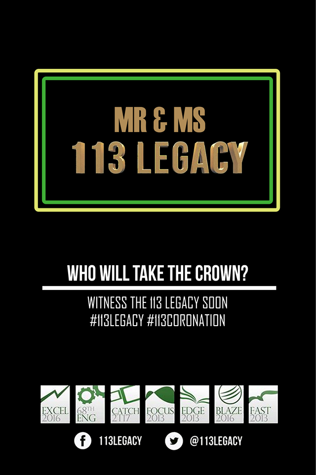 113LEGACY's tweet photo. The beautiful, the brilliant, and the brightest of the bunch. 
Who would lead the legacy?
#113LEGACY #113CORONATION http://t.co/WCJP4oEzWo