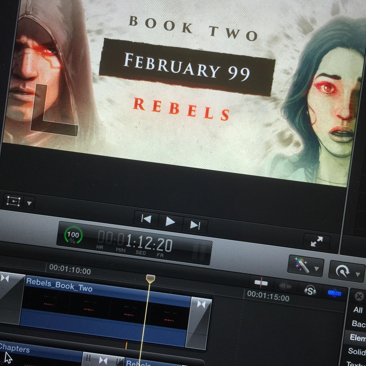 ragso's tweet image. So I'm working on the next #DreamfallChapters trailer today. Next step: replacing that '99'... #BookTwo