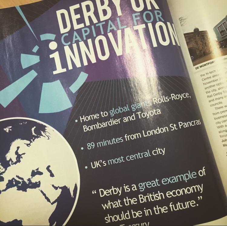 passgopromo's tweet photo. Why Derby is the best place to live and work in the UK #Biased #Proud #Derby http://t.co/TAdqvCoswG