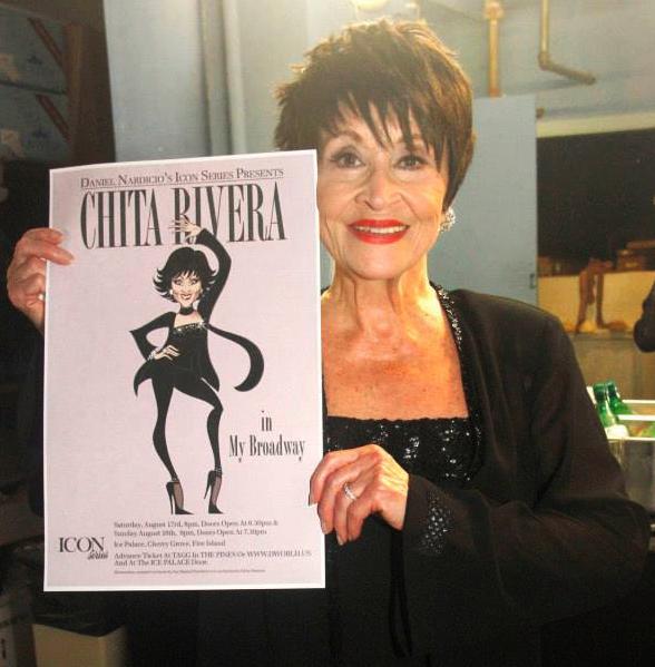 Flashback Friday & Happy Bday to Legendary Chita Rivera w my 2013 caricature for ICON Show! 